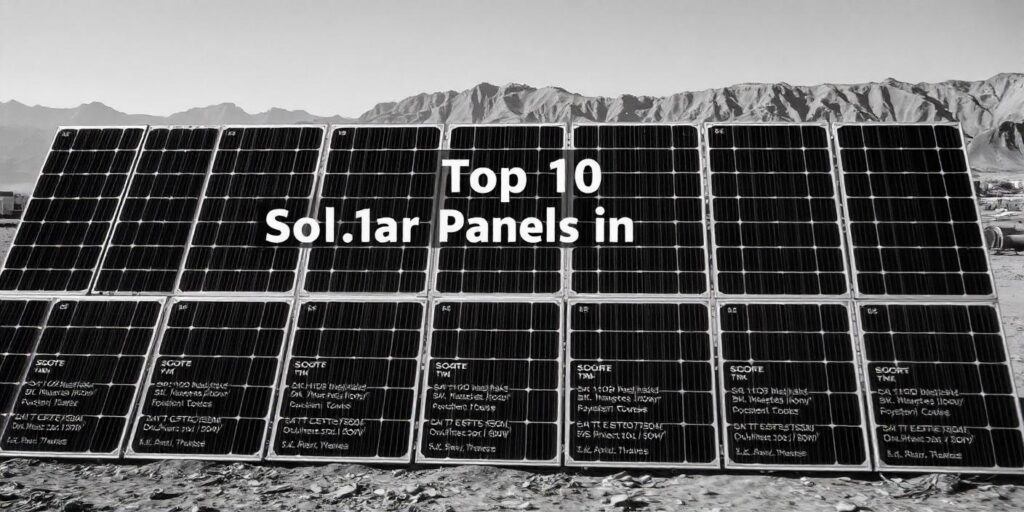 Top 10 Solar Panels in Pakistan: Your Comprehensive Guide for 2024